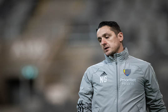 Målvaktstränare Nikos Gkoulios