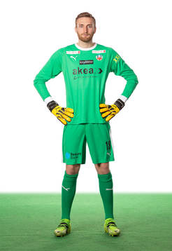 Helsingborgs målvakt Alexander Nilsson