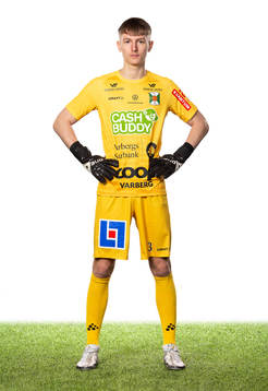 Varbergs målvakt Viktor Dryselius