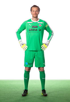 Helsingborgs målvakt Anders Lindegaard
