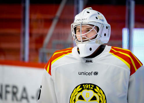 Brynäs målvakt Adam Matsson