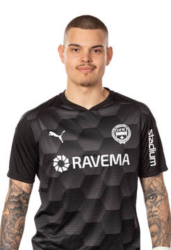Värnamos målvakt Filip Ericsson