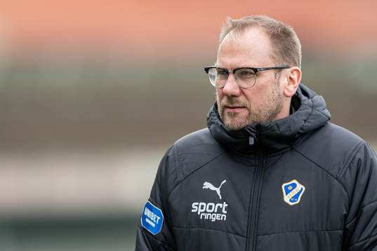 Halmstads tränare Magnus Haglund