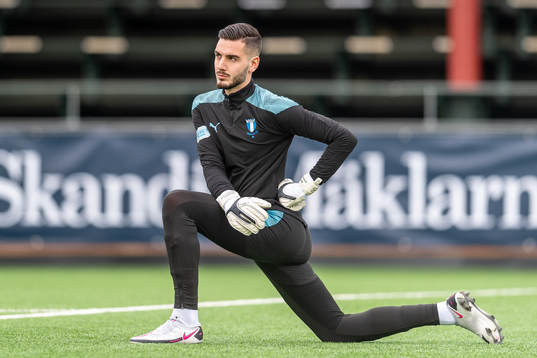 Malmö FFs målvakt Marko Johansson