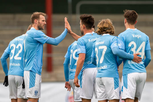 Malmö FFs Ola Toivonen jublar