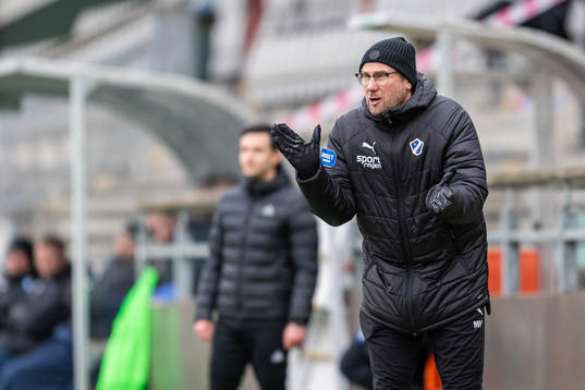 Halmstads tränare Magnus Haglund