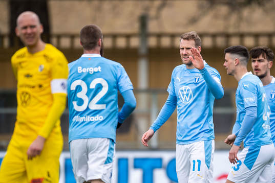 Malmö FFs Ola Toivonen jublar