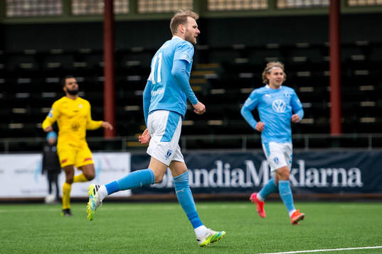 Malmö FFs Ola Toivonen jublar