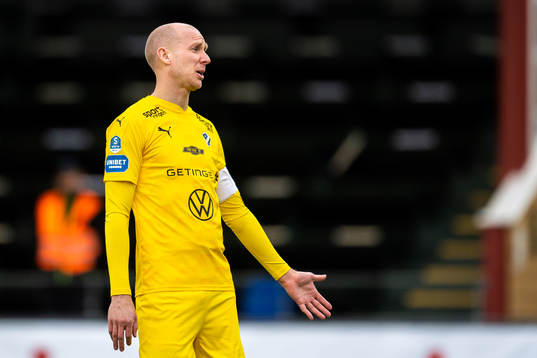 Halmstads Andreas Johansson deppar