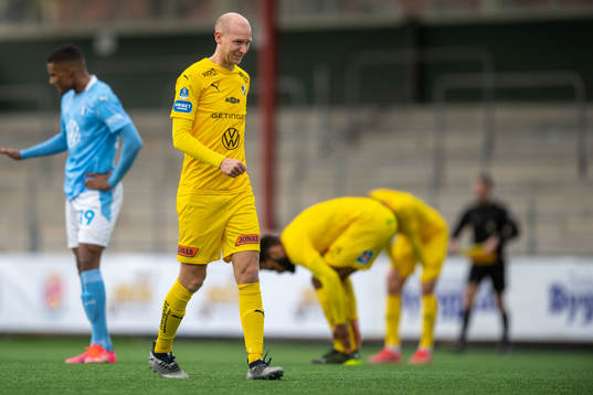 Halmstads Andreas Johansson deppar