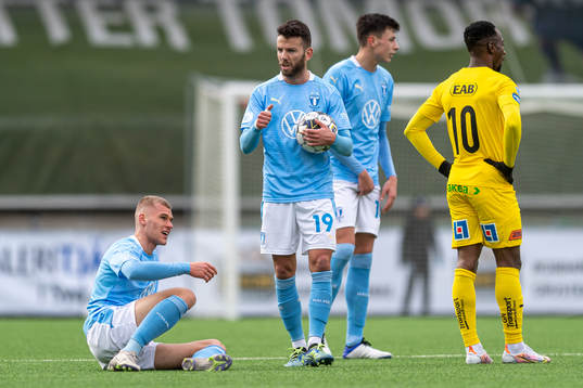 Malmö FFs Felix Beijmo och Erdal Rakip
