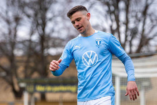 Malmö FFs Marcus Antonsson deppar