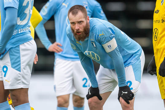 Malmö FFs Jo Inge Berget deppar