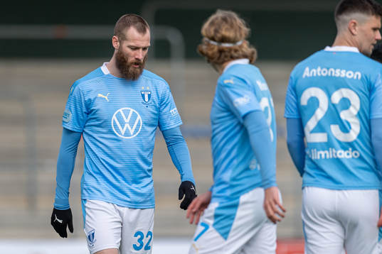 Malmö FFs Jo Inge Berget deppar