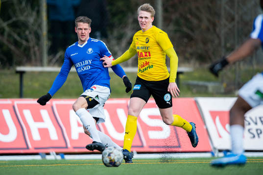 Trelleborgs Fredrik Liverstam och Löddes Isak Ekström