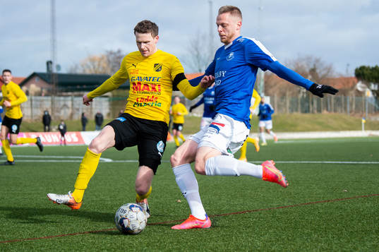 Löddes Ruben Grönevik och Trelleborgs Mattias Håkansson