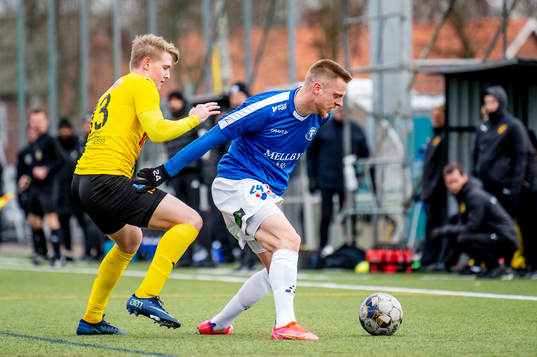 Löddes Isak Ekström mot Trelleborgs Mattias Håkansson