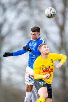 Trelleborgs Haris Brkic mot Löddes Albin Asklund