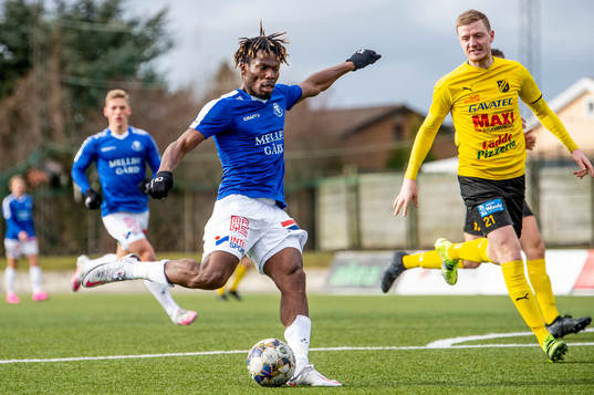 Trelleborgs Fatawu Safiu mot Löddes Benjamin Holmgren