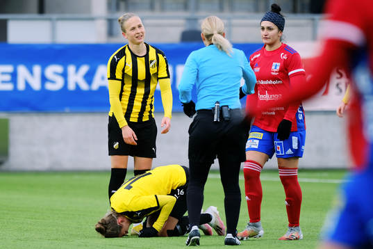 Häckens Filippa Angeldahl är skadad
