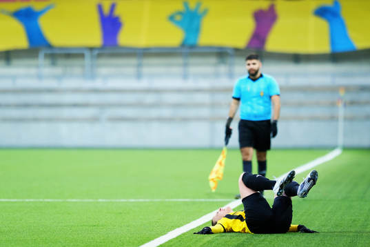 Häckens Milica Mijatović är skadad