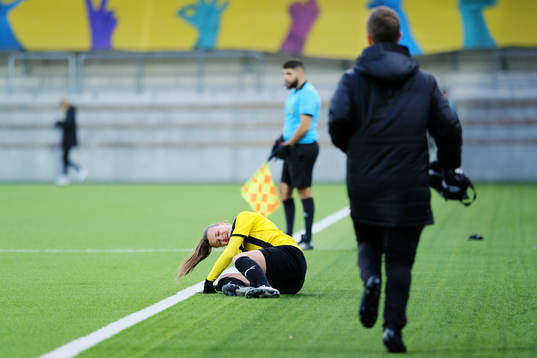 Häckens Milica Mijatović är skadad