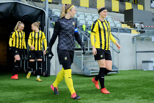 Häckens Stina Blackstenius, Filippa Curmark, Loes Guerts