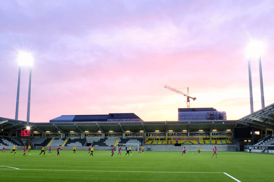 Vybild över Bravida Arena
