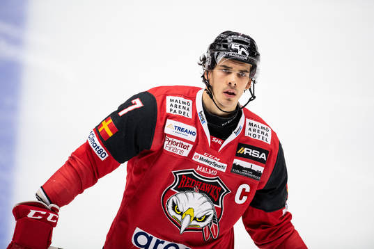 Malmö Redhawks Oliver Lauridsen deppar