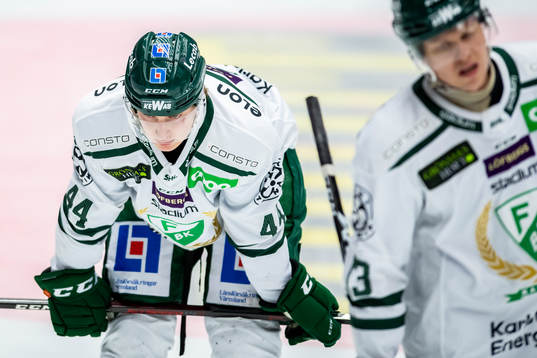 Färjestads Jacob Peterson deppar