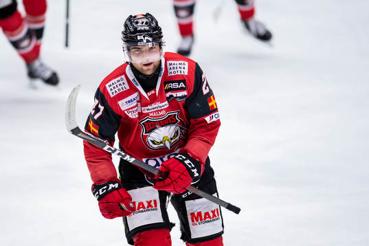 Malmö Redhawks Ponthus Westerholm  jublar
