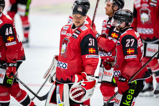 Malmö Redhawks målvakt Lars Volden