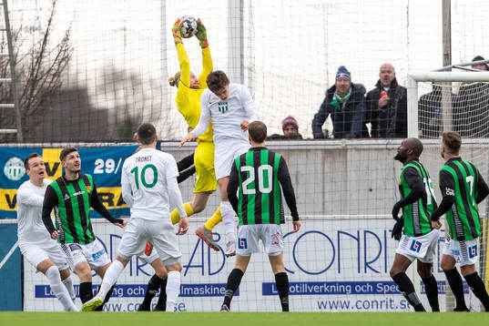 GAIS målvakt Mathias Karlsson