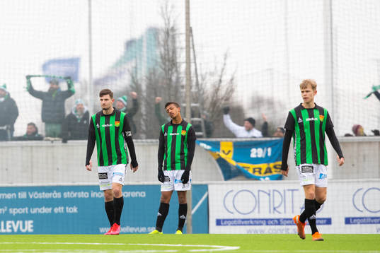 GAIS spelare deppar