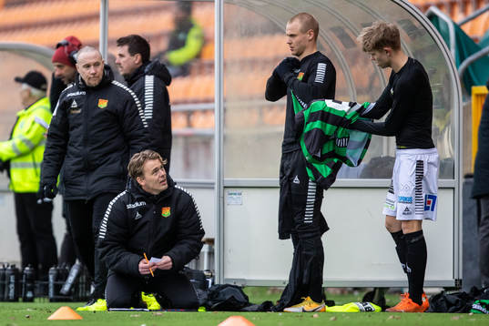 GAIS assisterande tränare Fredrik Holmberg