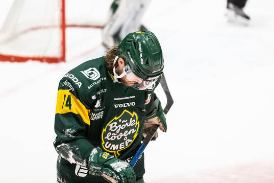 Björklövens Zach Palmquist deppar