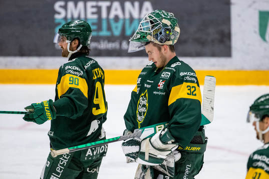 Björklövens målvakt Isak Mantler