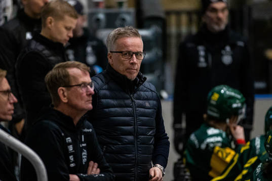 Björklövens tränare Hans Wallson