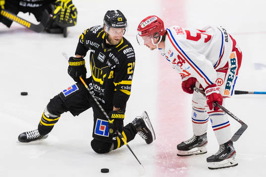 Västerås Alexander Younan och Timrås Jonathan Dahlén