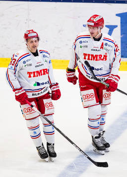 Timrås Hugo Reinhardt och Morten Madsen