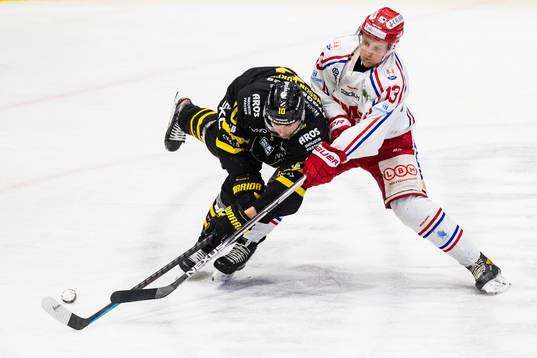 Västerås Jimmie Jansson Lorek och Timrås Hugo Reinhardt
