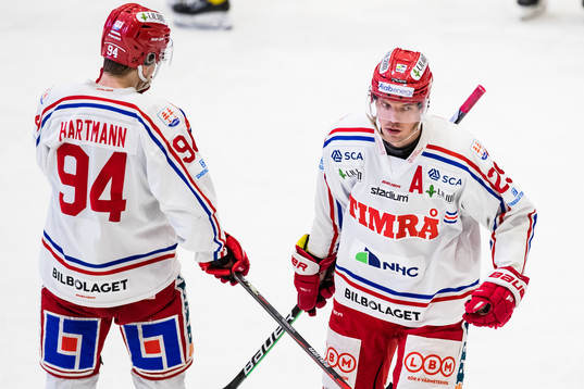 Timrås Sebastian Hartmann och Morten Madsen