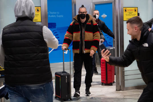 IFK Göteborgs nyförvärv Marek Hamsik anländer