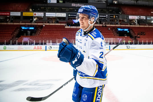 Leksands Mattias Göransson jublar