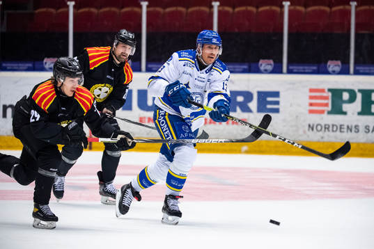 Brynäs Oscar Birgersson och Leksands Jon Knuts