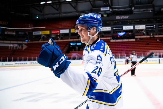 Leksands Mattias Göransson jublar