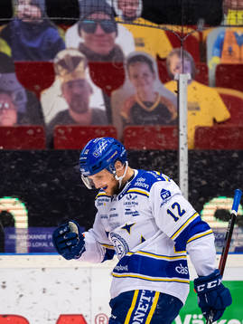 Leksands Fredrik Forsberg jublar
