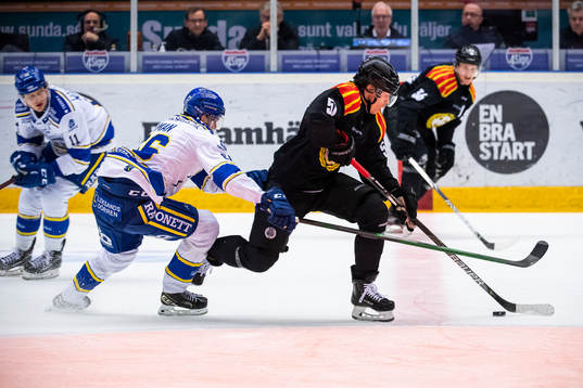 Leksands Nils Åman och Brynäs Tomi Sallinen