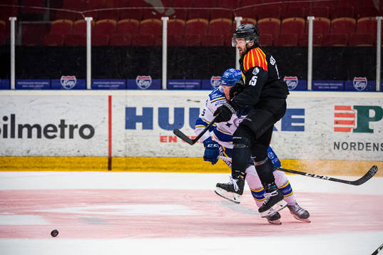 Brynäs Simon Bertilsson och Leksands Jonas Ahnelöv