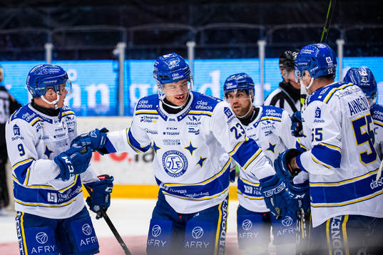 Leksands Mirco Müller jublar